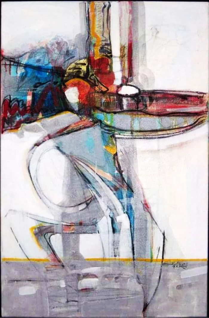 Un tableau de l'artiste